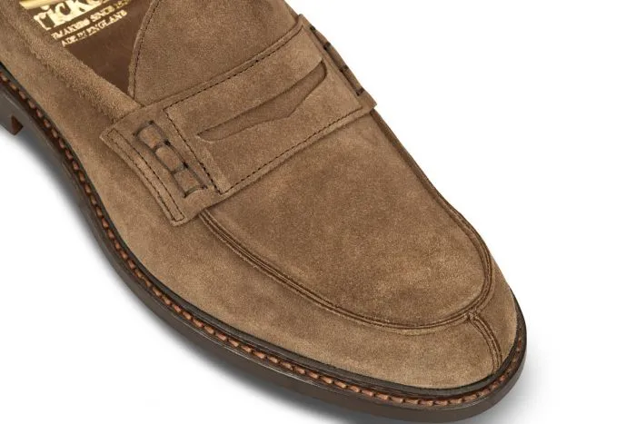 Adam Penny Loafer - New Brown Suede