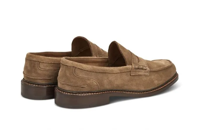 Adam Penny Loafer - New Brown Suede