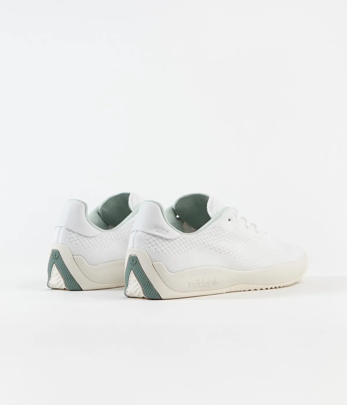 Adidas Puig Primeknit Primeblue Shoes - FTWR White / Hazy Emerald / Hazy Green