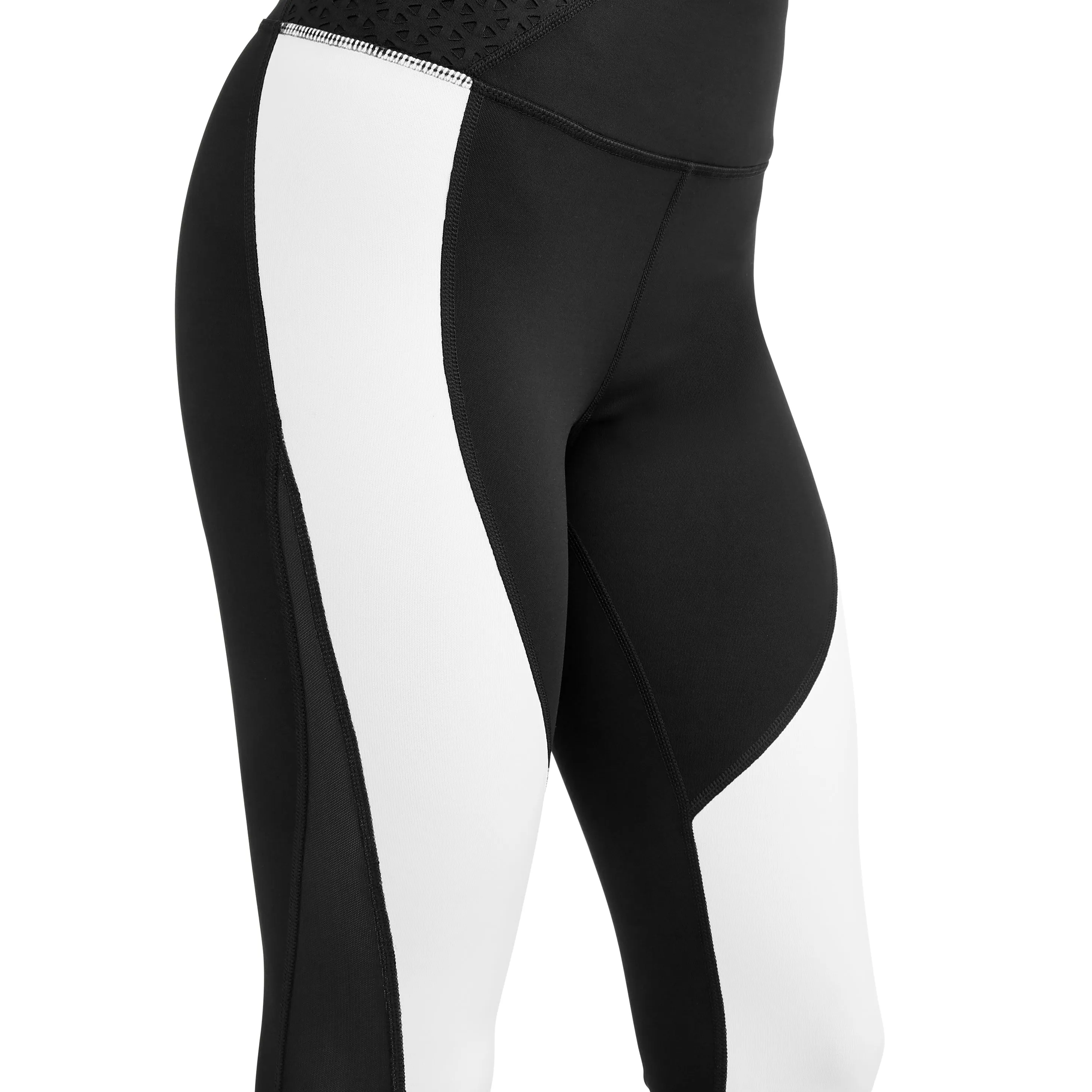 Avia Women's Core Flex Tech High Rise Colorblock Compression Legging