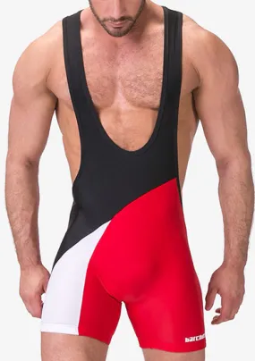 Barcode Berlin Singlet Luckenwalde Black White Red