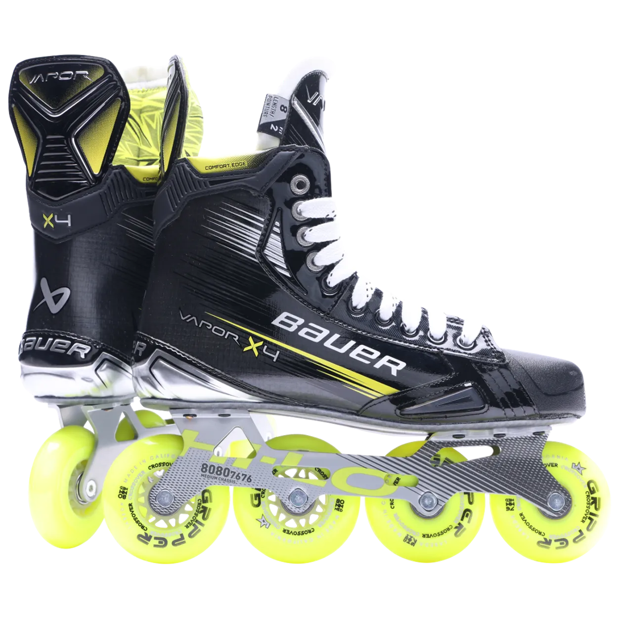 BAUER VAPOR X4 ROLLER HOCKEY SKATE INTERMEDIATE