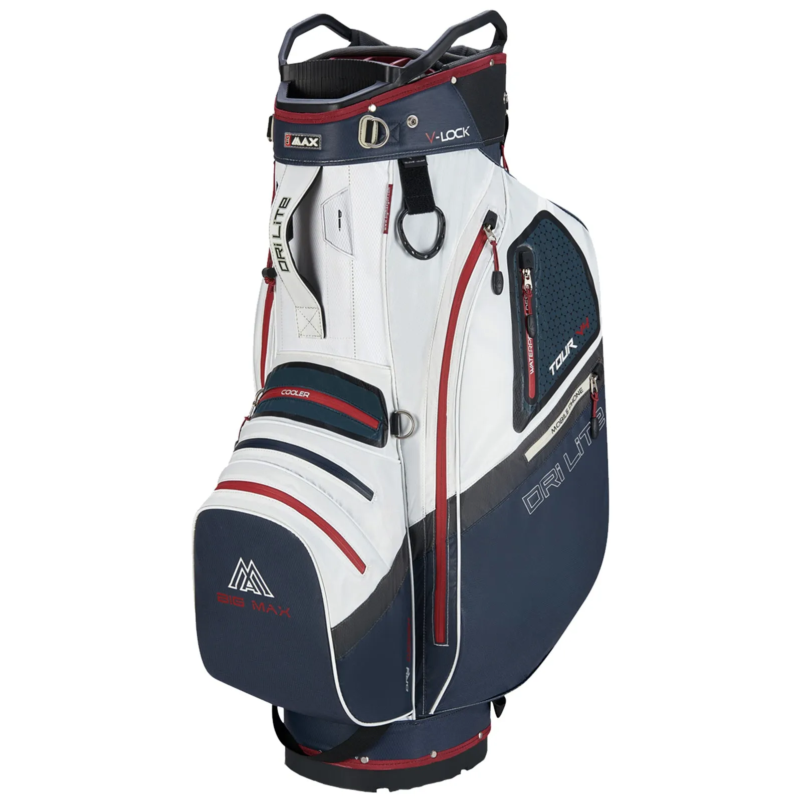 Big Max Dri Lite V-4 Organiser Cart Bag