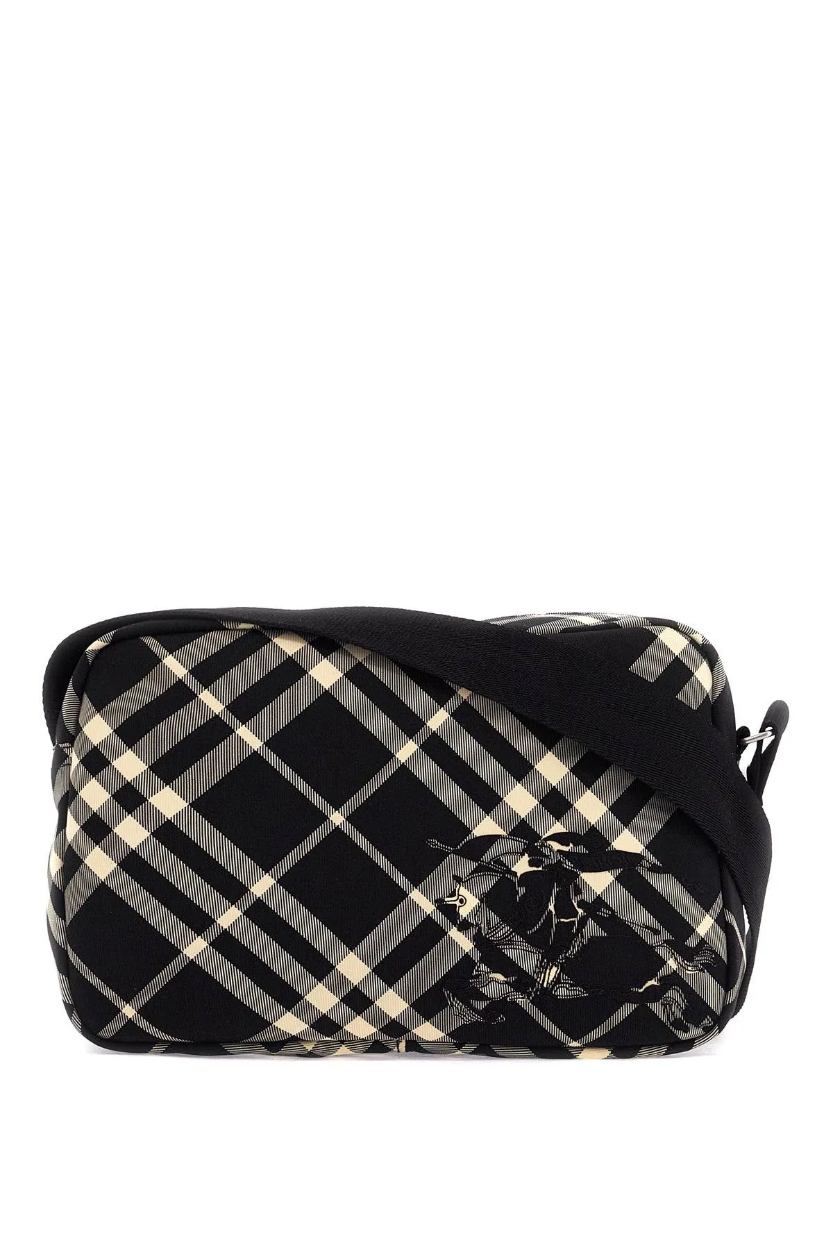 BURBERRY shoulder bag with check pattern