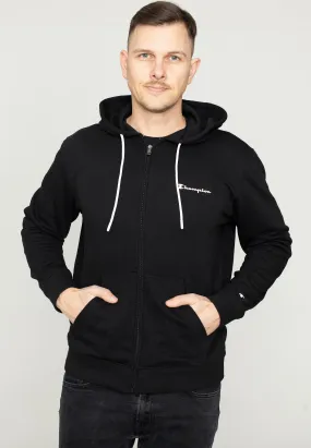 Champion - Hooded Full Zip Black Beauty - Zipper