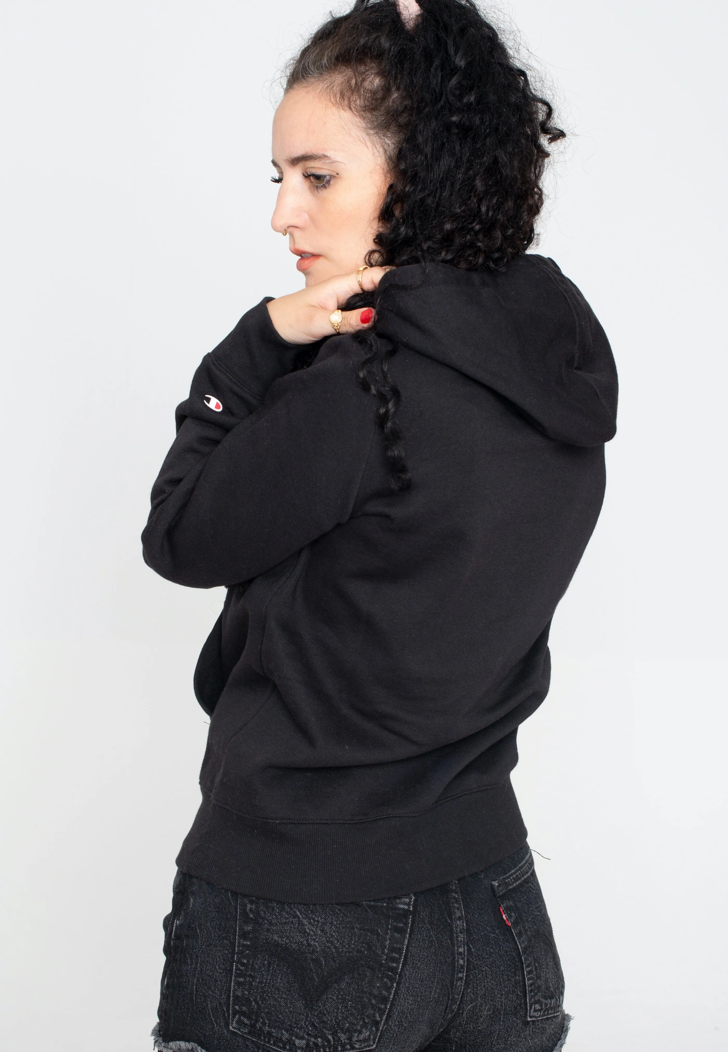 Champion - Hooded Sweatshirt Black Beauty - Hoodie