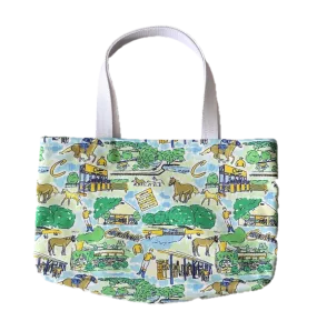 Claiborne Farm Print Tote