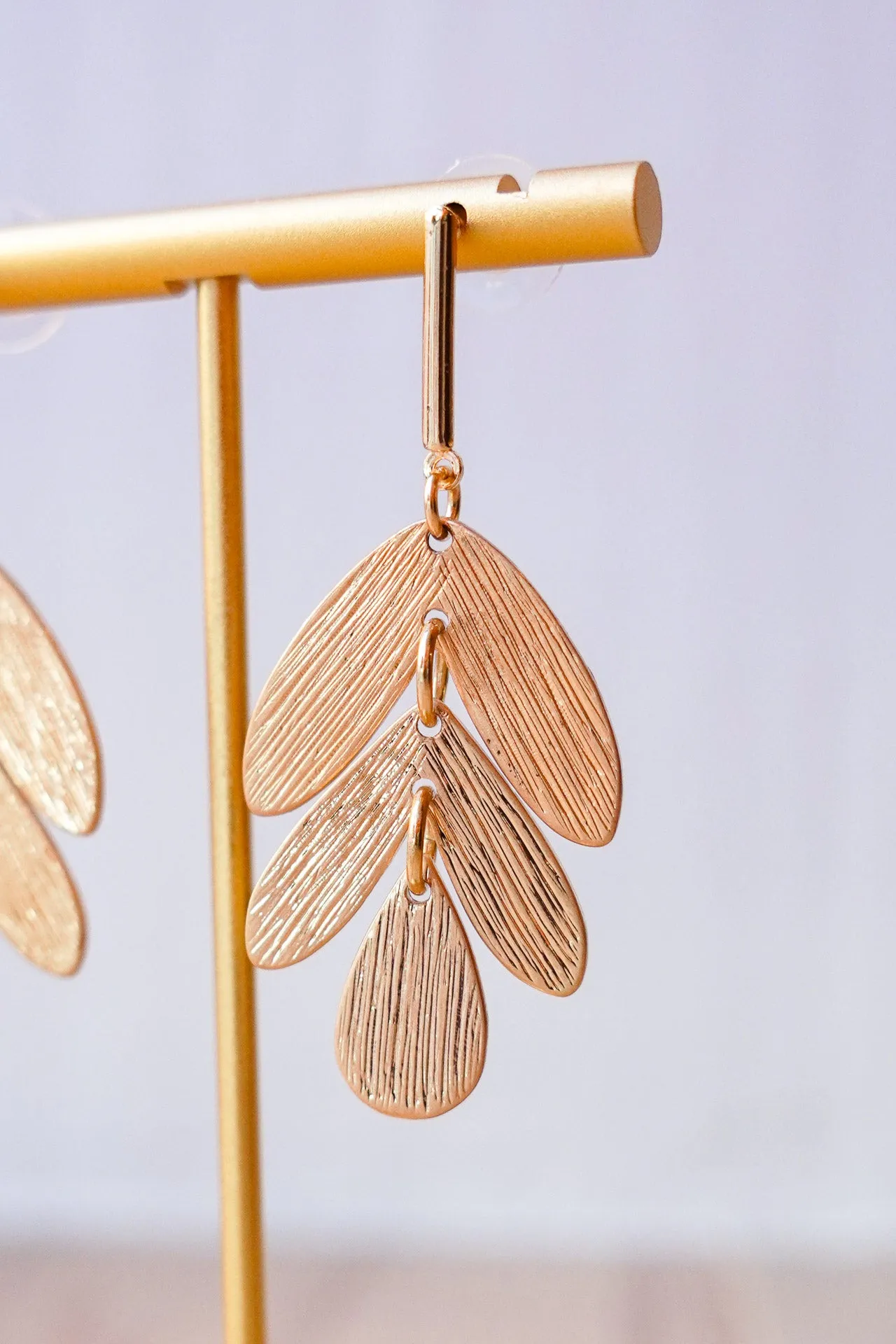 Gold Leaf Earrings