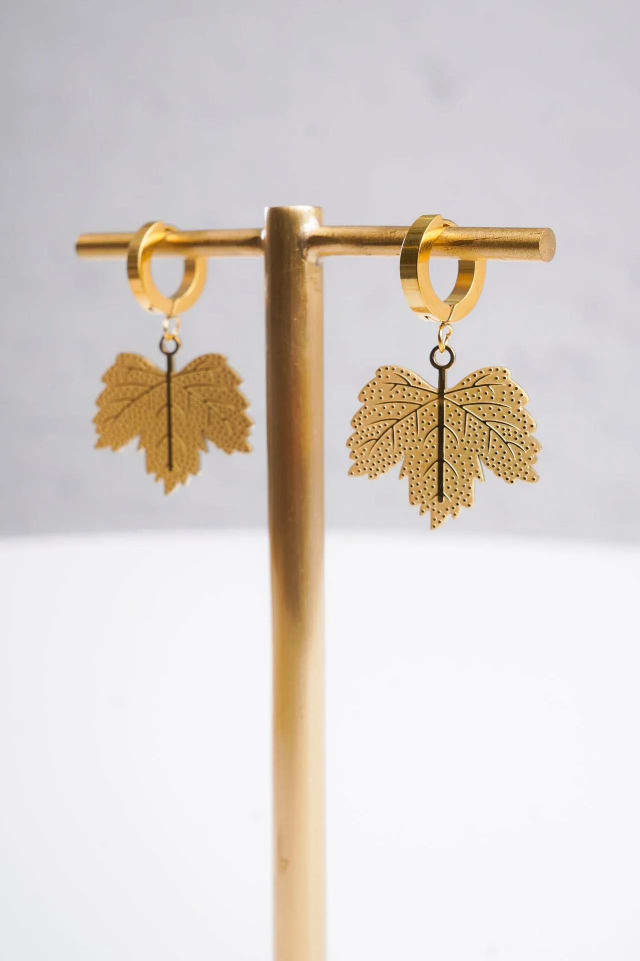 Intricate Leaf Earrings