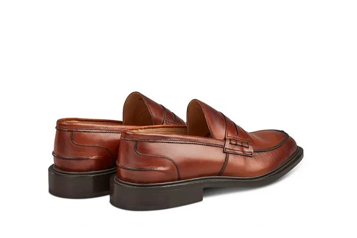 James Penny Loafer - Chestnut Burnished