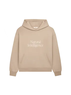 Mens 365 Heavyweight Natural Intelligence Hoodie—mirage beige