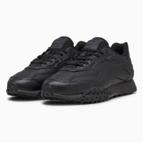 PUMA Blktop Rider Leather Sneakers Men - BLKBLK