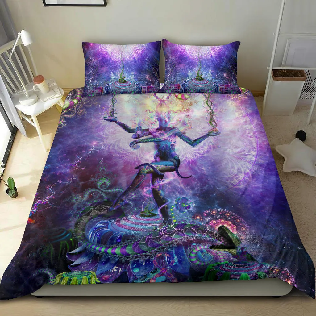 Serpentine Apotheosis (Dancing Shiva) Bedding Set