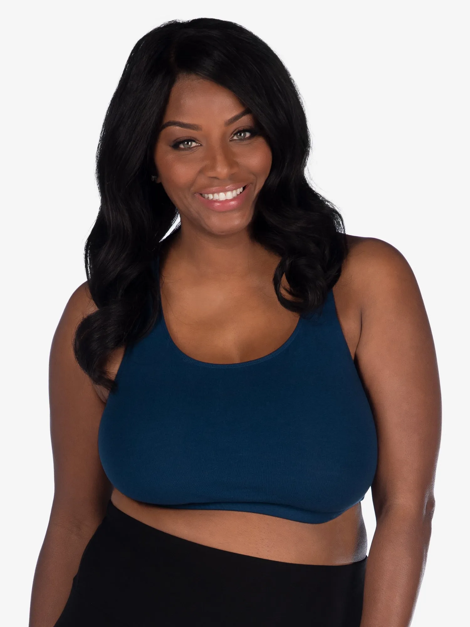 The Serena - Cotton Wirefree Sports Bra