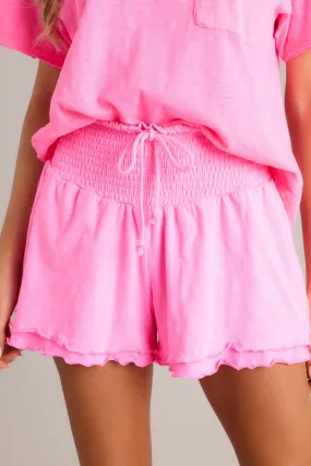 Z Supply Neon Pink Sun Dancer Short